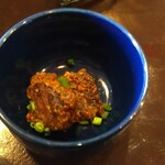 うみからそらへ - 小鉢は マグロの 揚げ煮