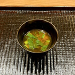 鎌倉 北じま - 赤出汁の椀