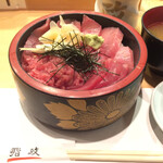 Sushi Masa - 中トロ・赤身丼