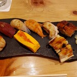 Sushi Botan - 寿司八貫盛り