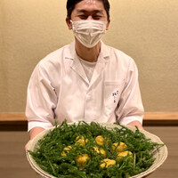 鎌倉 北じま - イバラガニモドキの蒸し寿司