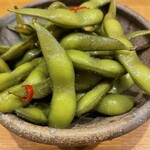 Pickled edamame