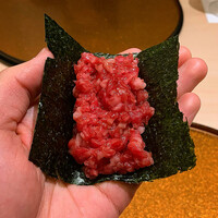 銀座 ちかみつ 六丁目 - 肉ドッグ