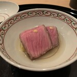 まき村 - ローストビーフと温泉茄子の焼き茄子