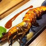 やるき - 特大海老のタンドリー焼き