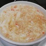 菜香新館 - フカヒレと蟹肉のスープ