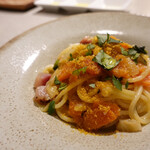ENCOUNT - イタリア産カラスミと野菜のペペロンチーノ