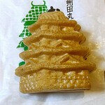 吉祥庵 - お城最中（パッケージから出したところ）