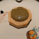 鈴田式 - 京都の海老芋に松葉蟹の蟹味噌