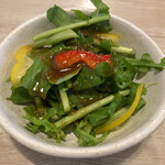 新中華 華花 - セットのサラダ