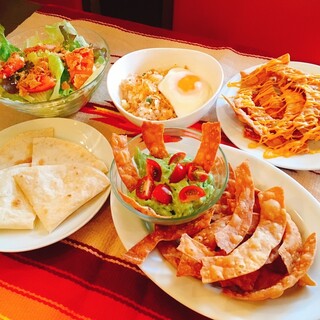 晩酌のおともに最適◆メキシコ料理ならではのおつまみ揃ってます