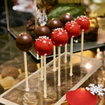 ガストロノミー ジョエル・ロブション - チョコレートロリポップ（マロン・フランボワーズ）