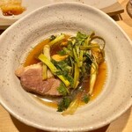 地葉はなれ - 2022.1.  京鴨と芹