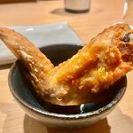 地葉はなれ - 2022.1.  手羽先の唐揚げ