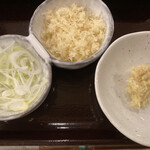 手打うどん いわしや - 薬味