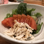 とり喜 - 鳥サラダ