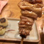 とり喜 - かしわ　手ブレしちゃうくらい美味しいw