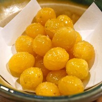 うなぎ 目白ぞろ芽 - 揚げ銀杏