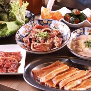 Perfect for Yakiniku (Grilled meat) and a quick drink ◎ Enjoy our extensive snack menu