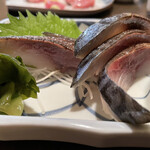 小半 - 炙りしめ鯖。私的に今日1はこれ！