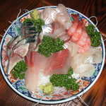 よし半 - 刺し盛り（２人前；ノドグロ入り）