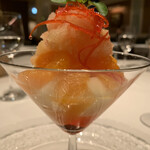 ル・マノアール・ダスティン - マンダリンオレンジのジュレ　シャンパンに合いますよー。