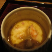 京味 もと井 - この綿の茶わん蒸し　エビ、ホタテ入り