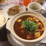 バーミヤン - マーボー豆腐・餃子セット