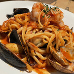 RIGOLETTO SMOKE GRILL & BAR - 絶品ソースのペスカトーレロッソ！