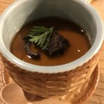 長者屋 - 香茸の茶碗蒸し