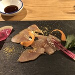 長者屋 - 鮎とカラスミ