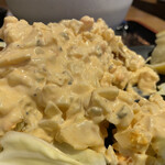 うどん居酒屋 江戸堀 - タルタルソースだけでご飯がいける