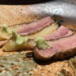 YAKITORI 燃 es - ホロホロ鳥腿たたき