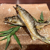 たでの葉 - 鮎 塩焼き