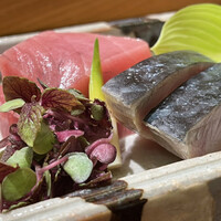 日本料理 太月 - しめ鯖とメジマグロ