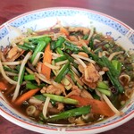 中華天国 - スタミナラーメン　730円