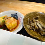 Rakuami - 昼膳と定食の小鉢　同じです