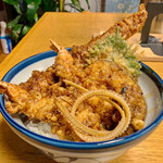 天ぷら 徳仙 - 海老・穴子丼
