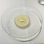 カーザデッラマンテ - 白いとうもろこしのスープ