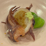 あま木 - 子持ちイカ　一寸豆