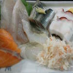 201301　はちまき　刺身（鮮魚盛り合わせ）（600円）刺身