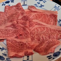 すき焼き十二天 - しゃぶしゃぶのお肉（仙台牛）♡
