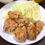 大衆食堂 定食のまる大 - 鶏唐揚げ定食 鶏唐揚げ　2022.1.31