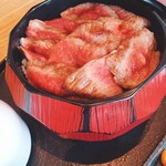 近江牛一筋 農家レストラン だいきち - 見るからに柔かそうなお肉