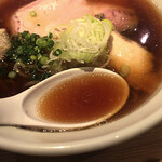 ラーメン 普通 - 煮干醤油ラーメン