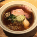 ラーメン 普通 - 煮干醤油ラーメン