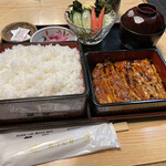 うなぎ金箱 - ごはんが、モリモリ