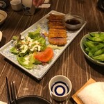 海鮮個室居酒屋 ほろ酔い - 牛カツ