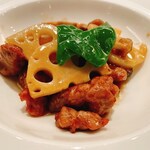 中国料理 星ヶ岡 - 牛肉のオイスターソース炒め