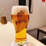 中国料理 星ヶ岡 - 生ビール